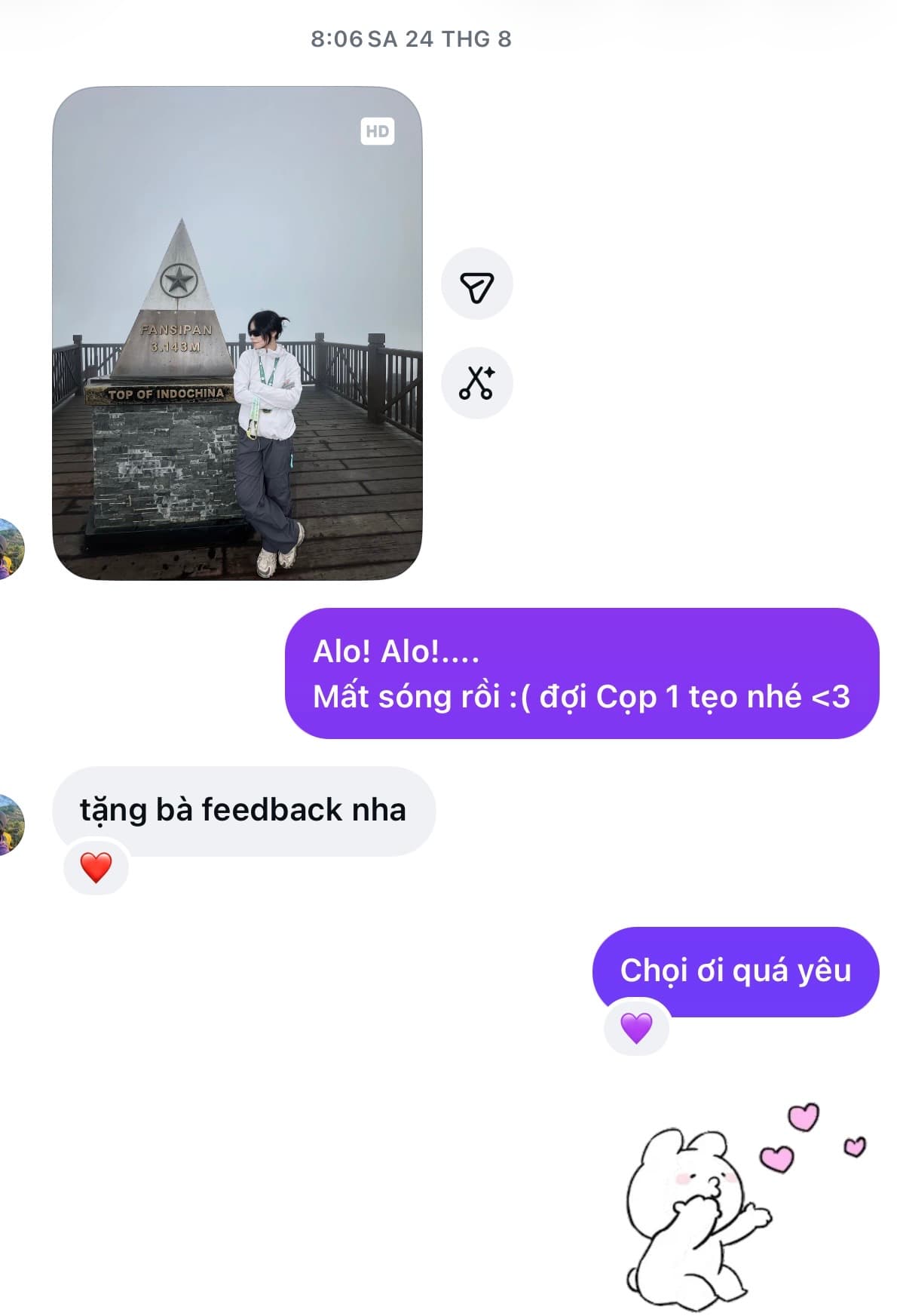 Feedback của khách