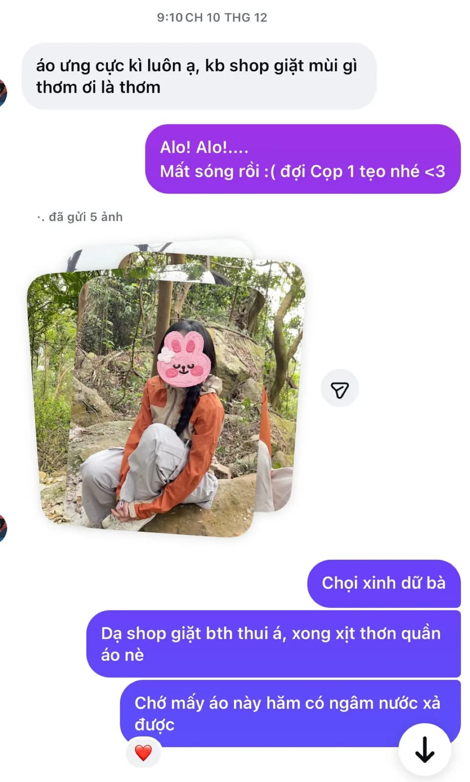 Feedback của khách