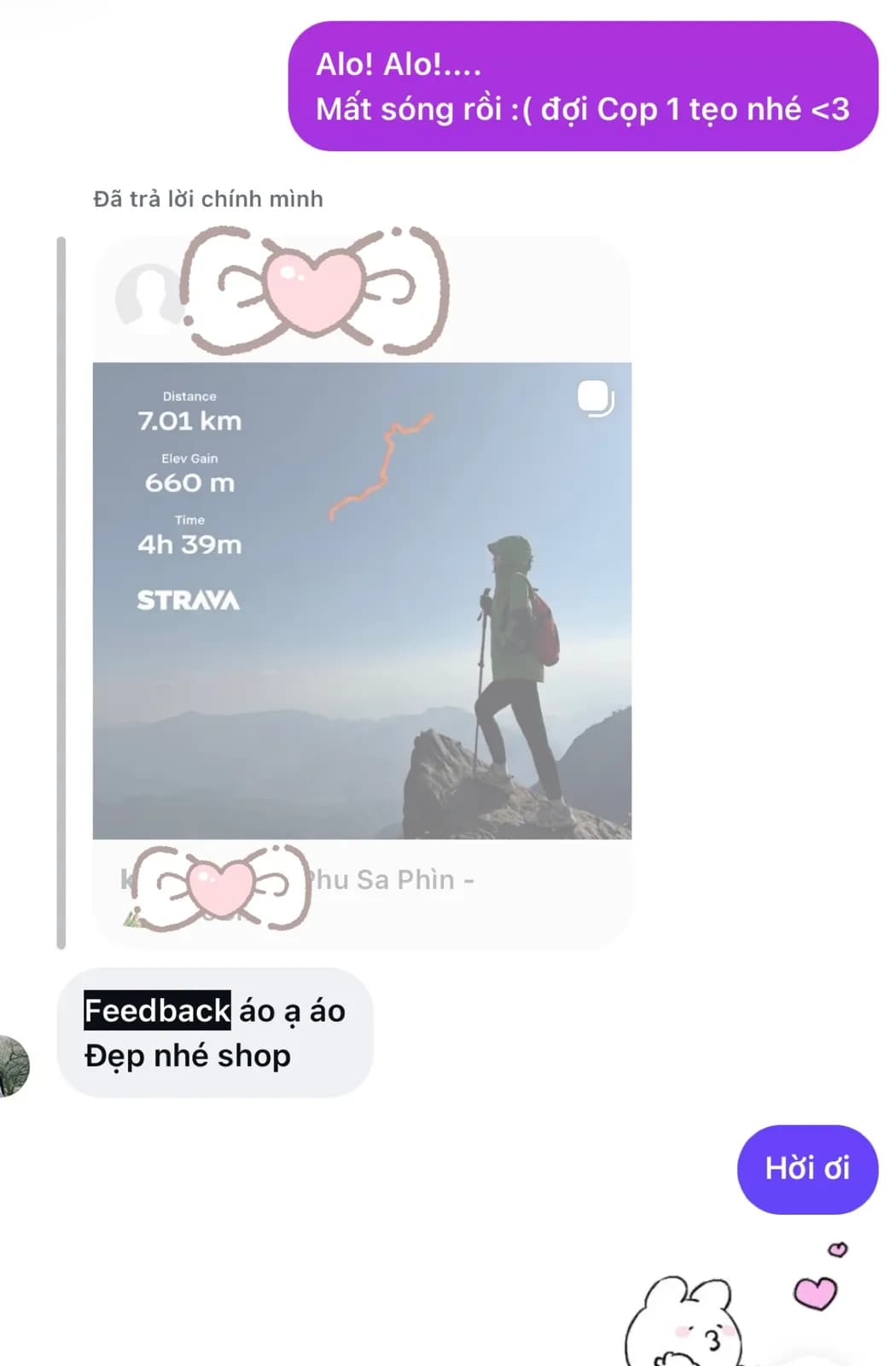 Feedback của khách